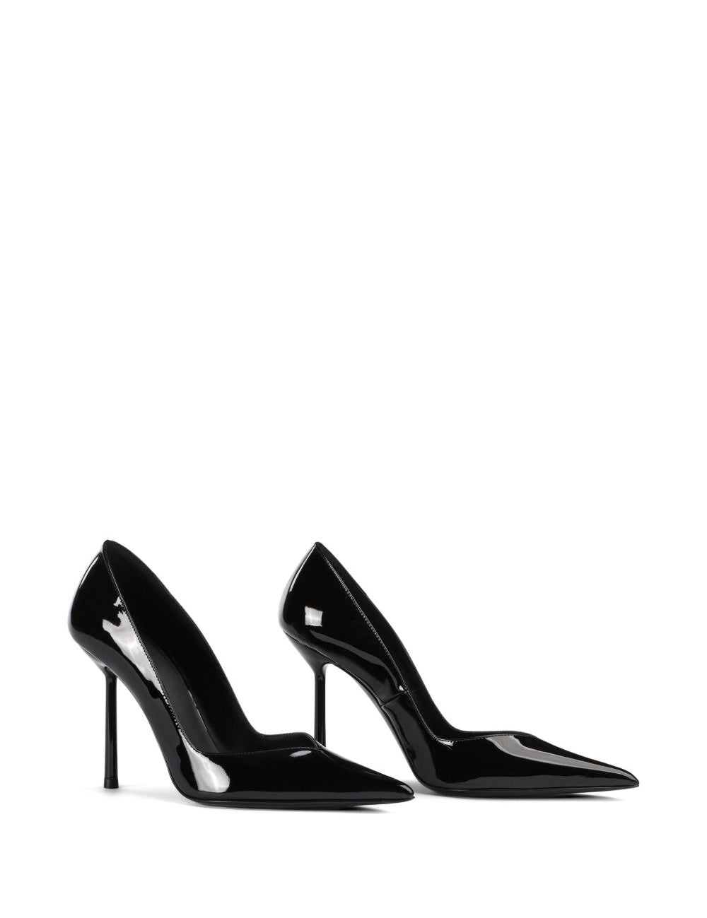 Decollete deco vivienne glossy in nero 