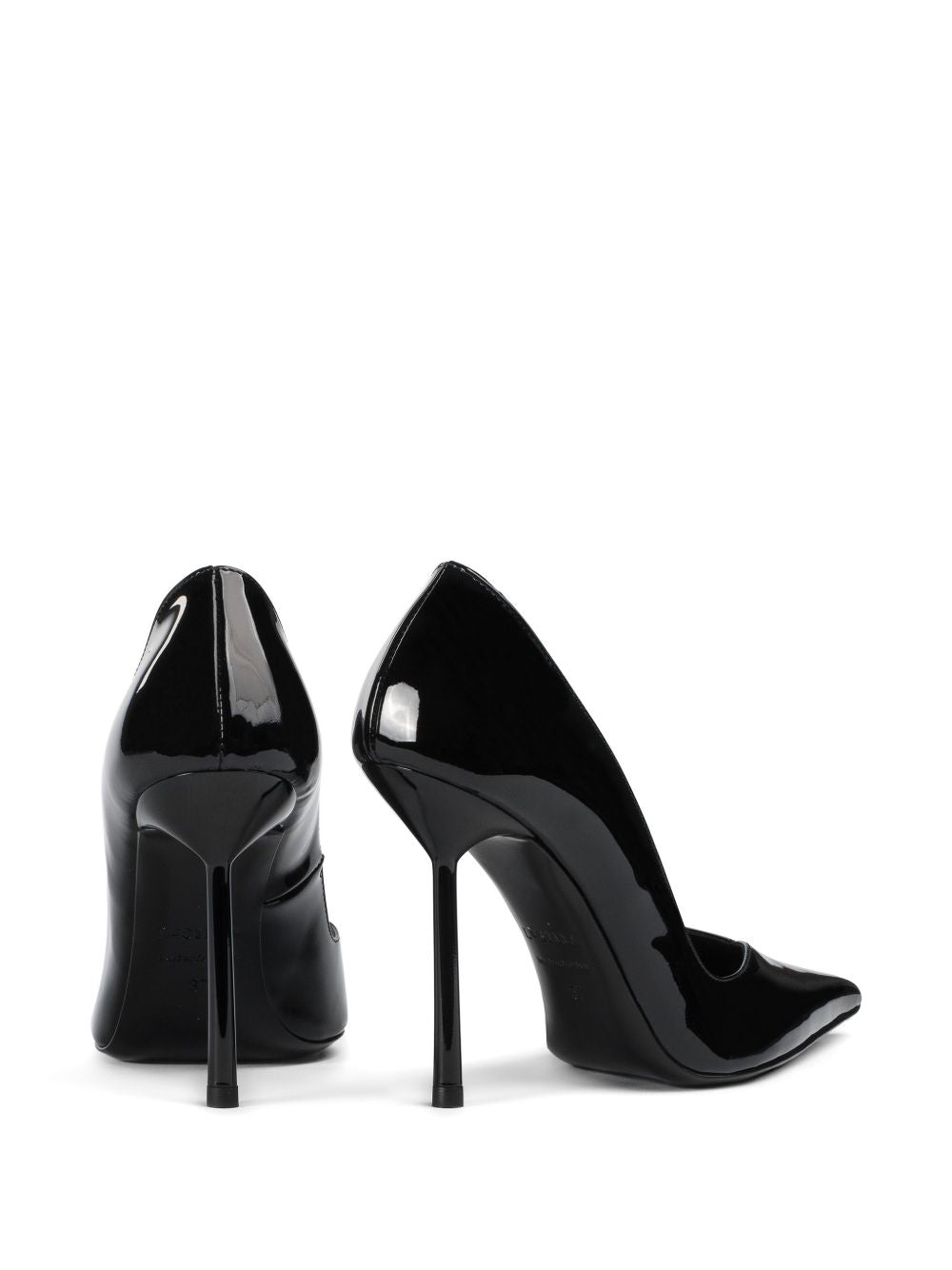 Decollete deco vivienne glossy in nero 