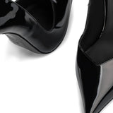 Decollete deco vivienne glossy in nero 