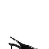 Slingback Clivage in nero 