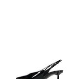 Slingback Clivage in nero 