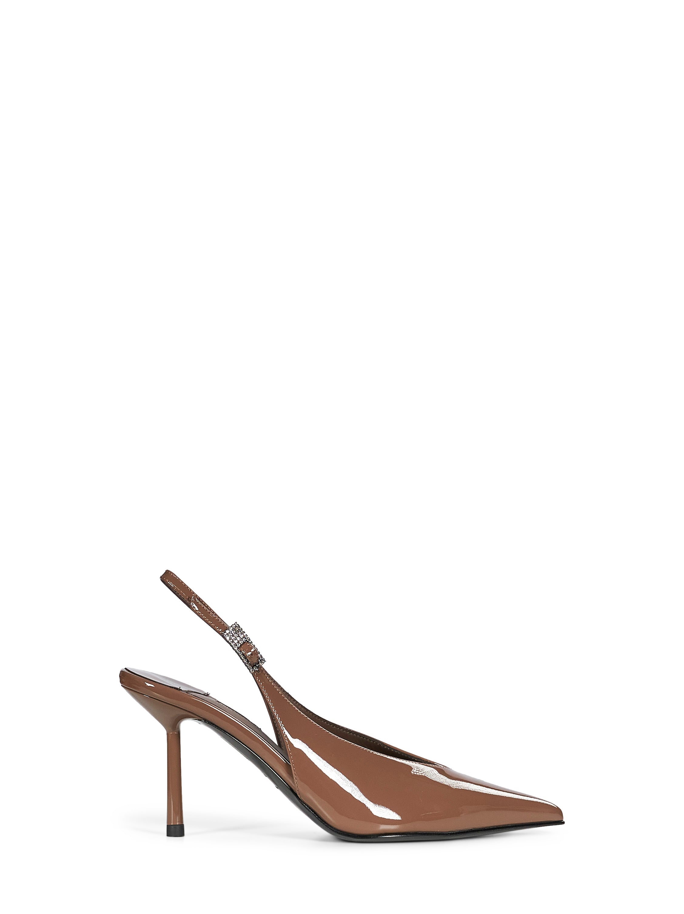 Slingback Clivage in marrone 