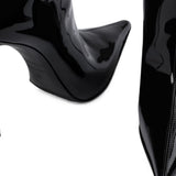 Stivali Amelia Glossy in nero 