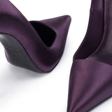 Décolleté Amelia in viola 