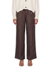 Alera wide-leg trousers in brown