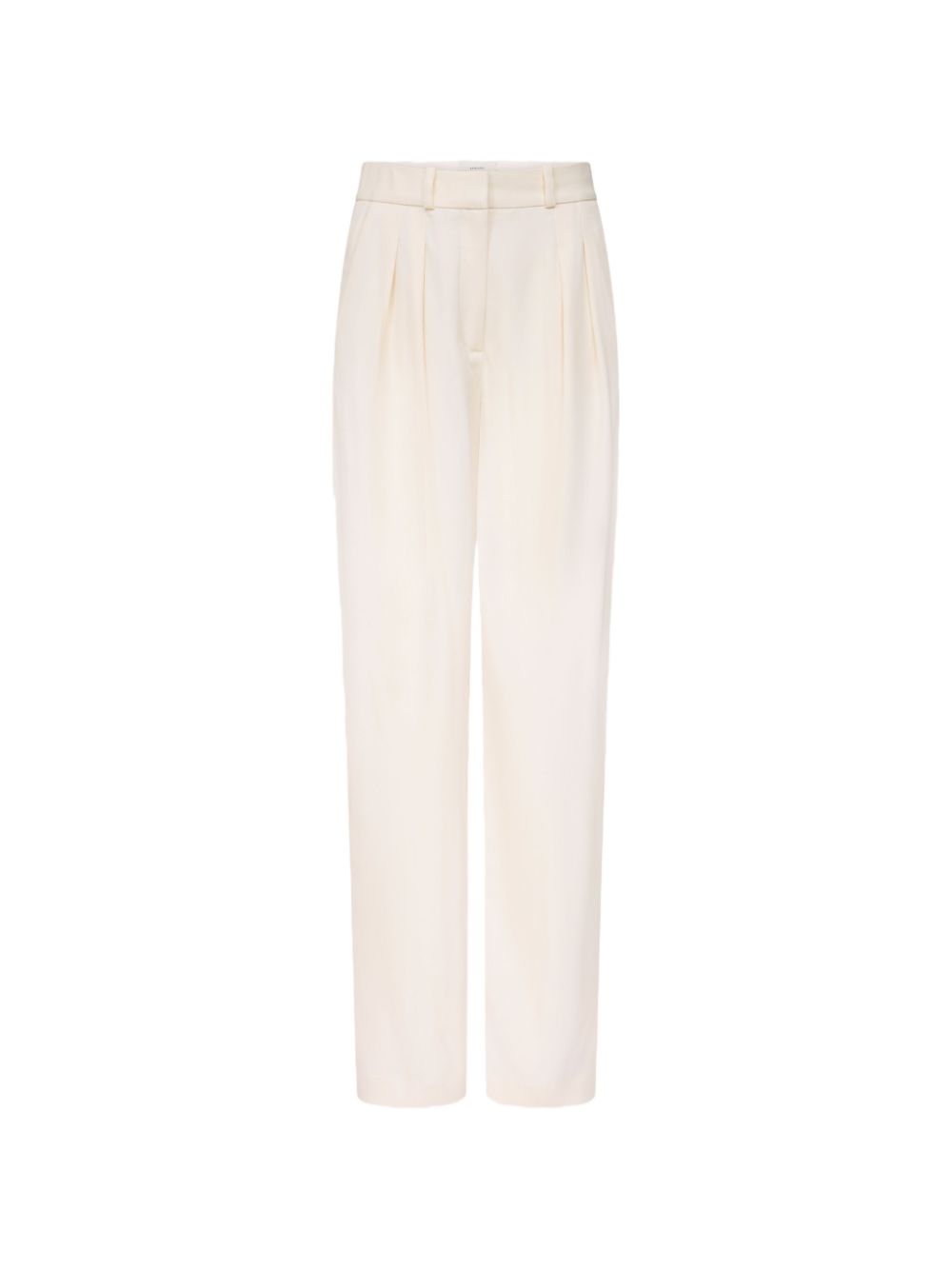 Pantaloni Alio con pieghe in bianco 