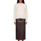 Maglione in cashmere Anton in avorio 