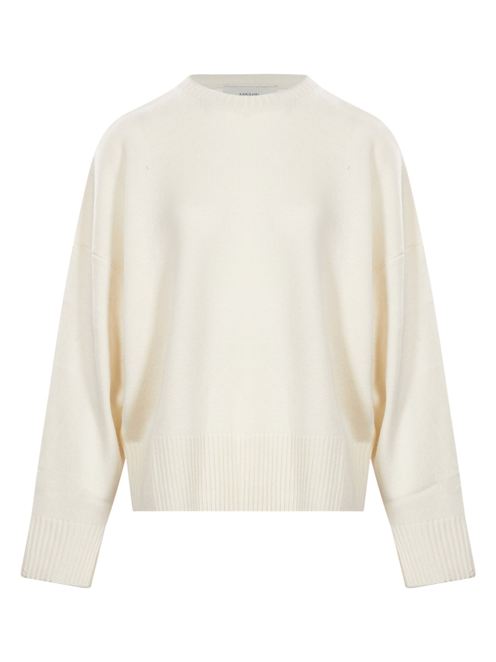 Maglione in cashmere Anton in avorio 