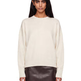 Maglione in cashmere Anton in avorio 