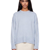 Maglione in cashmere Anton in celeste 