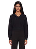 Maglione con scollo a v anzor in nero