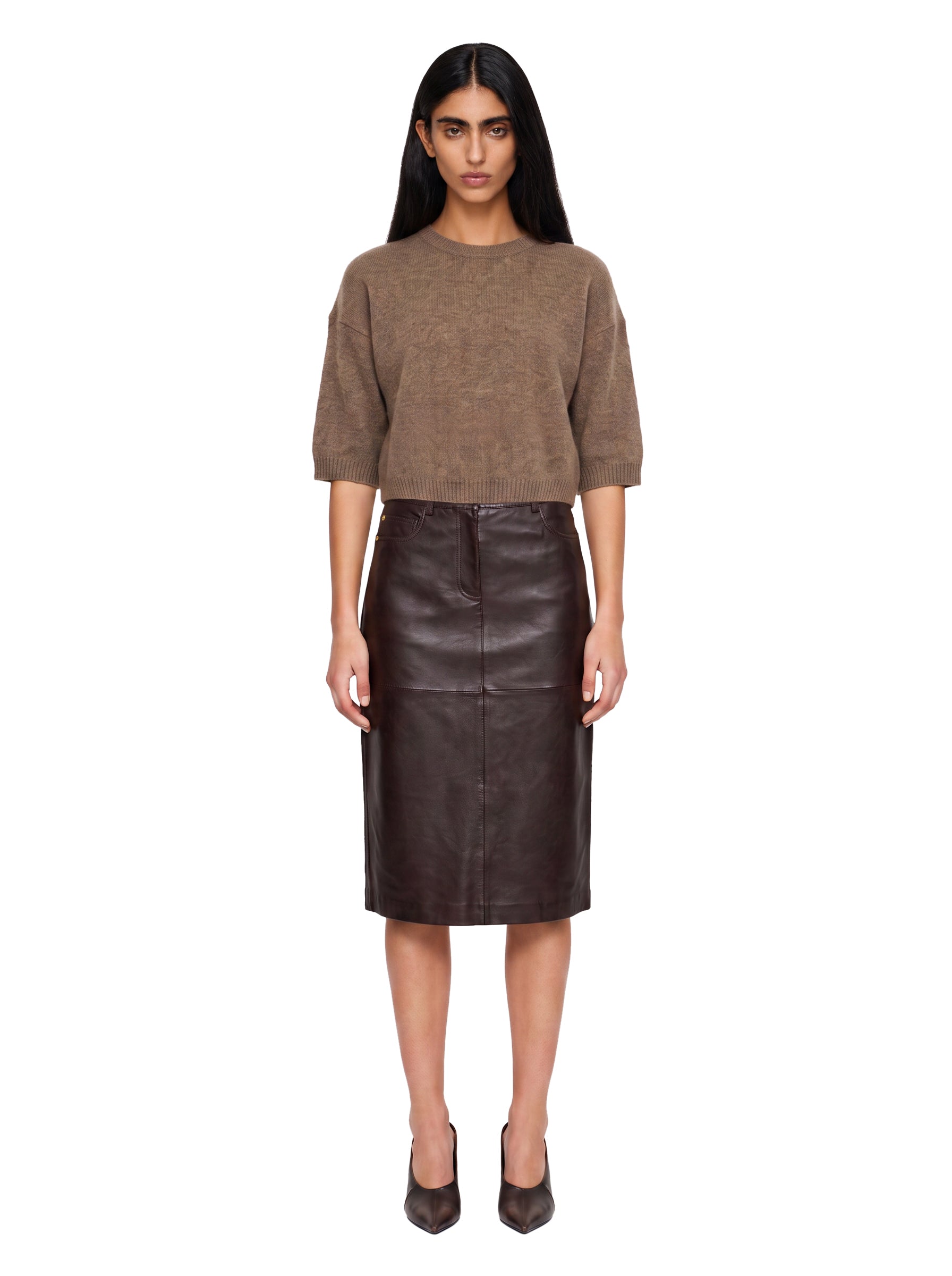 Maglia Azali in marrone 