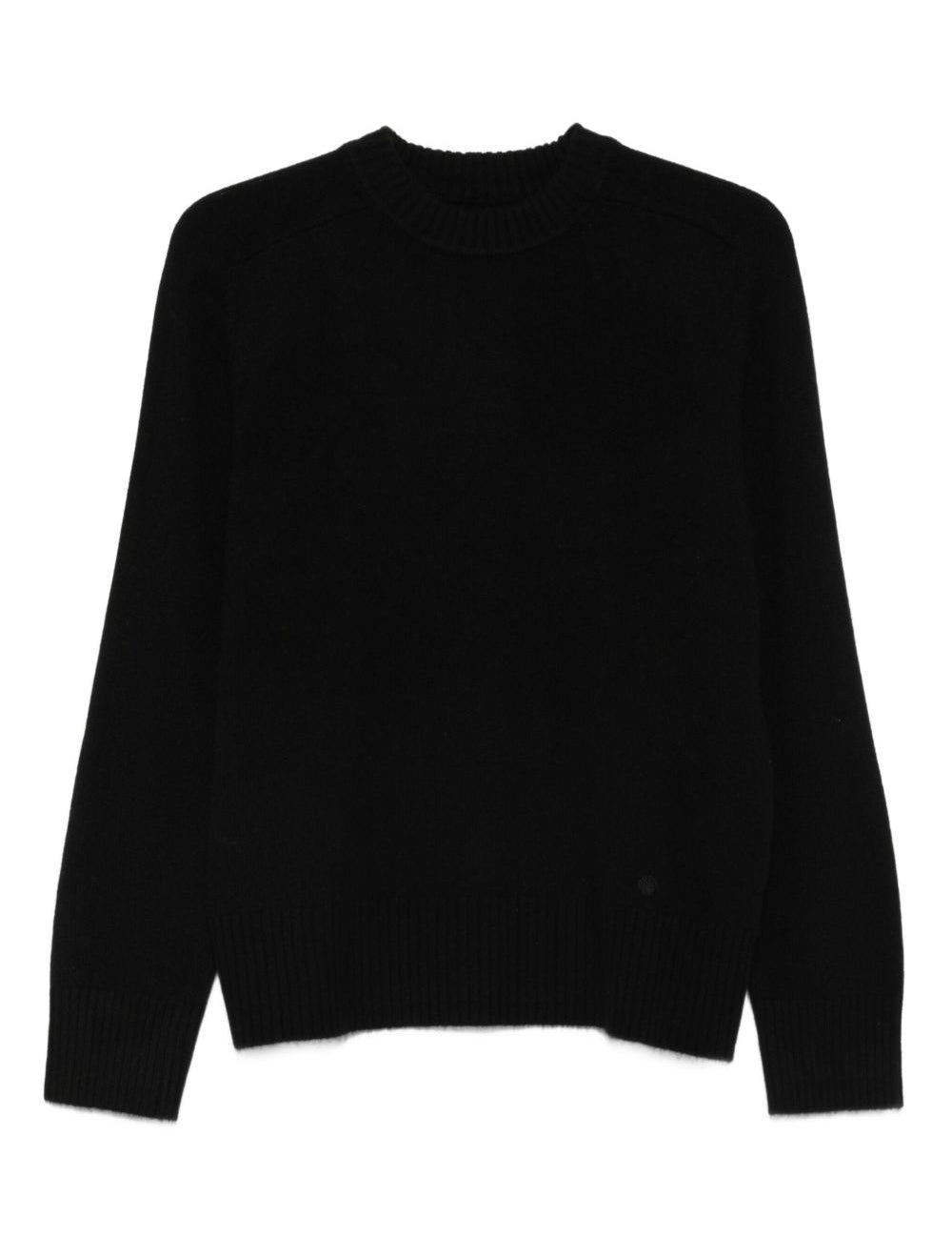 Maglione a girocollo in cashmere Baltra in nero 