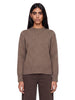 Maglione a girocollo in cashmere Baltra in beige