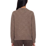 Maglione a girocollo in cashmere Baltra in beige 