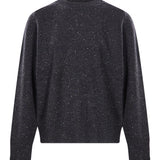 Maglione a girocollo in cashmere Baltra in grigio 