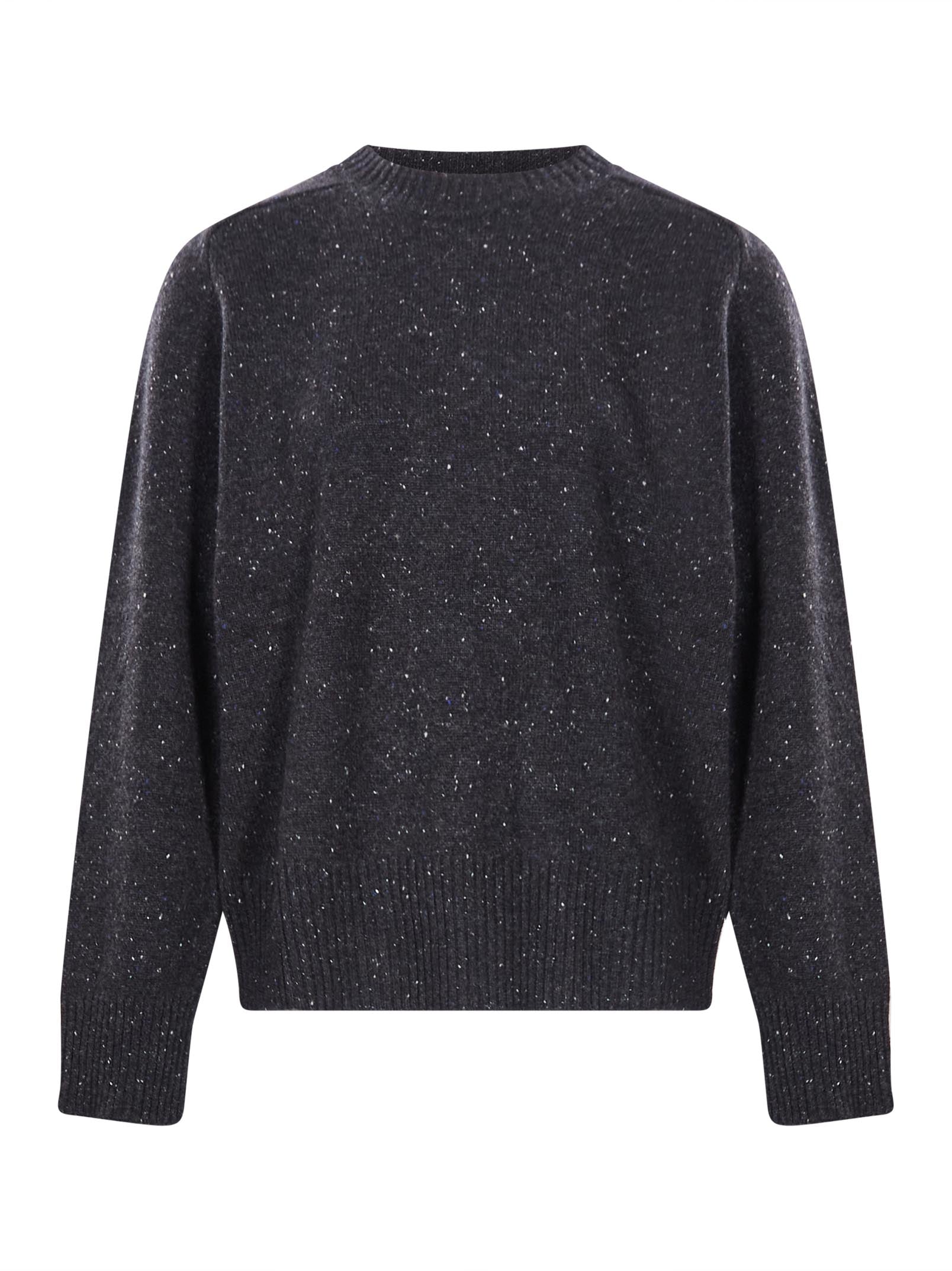 Maglione a girocollo in cashmere Baltra in grigio 