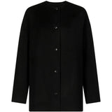 Cappotto monopetto Dunne in nero 