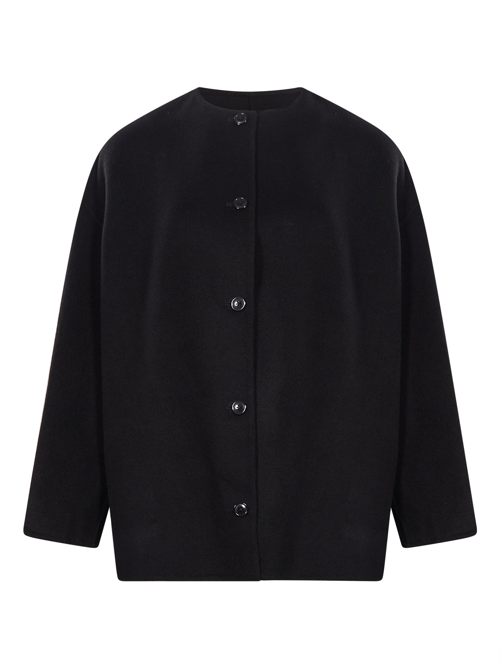 Cappotto monopetto Dunne in nero 
