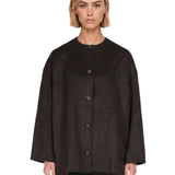 Cappotto Dunne in lana e cashmere in marrone 