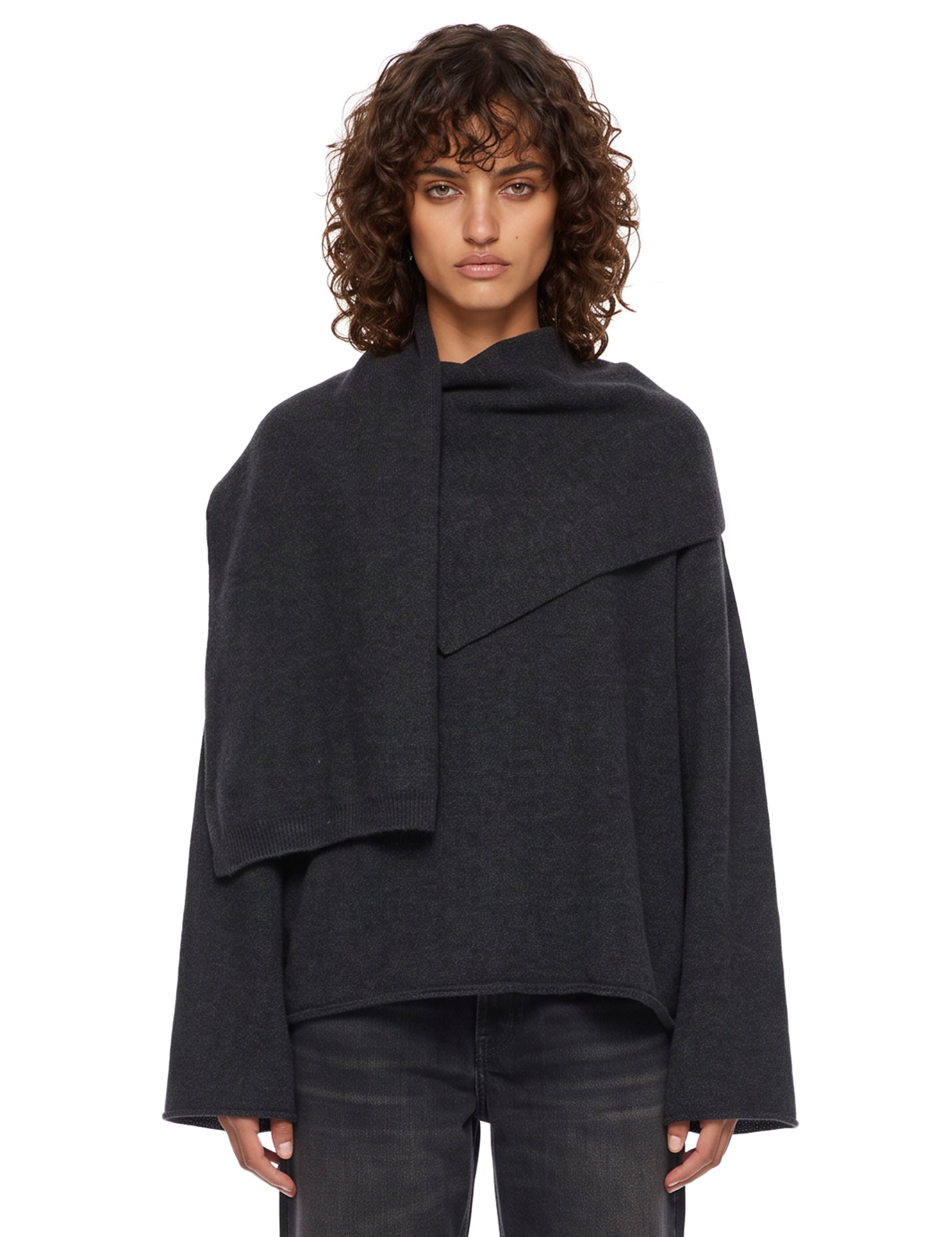 Maglione Frances in grigio antracite 