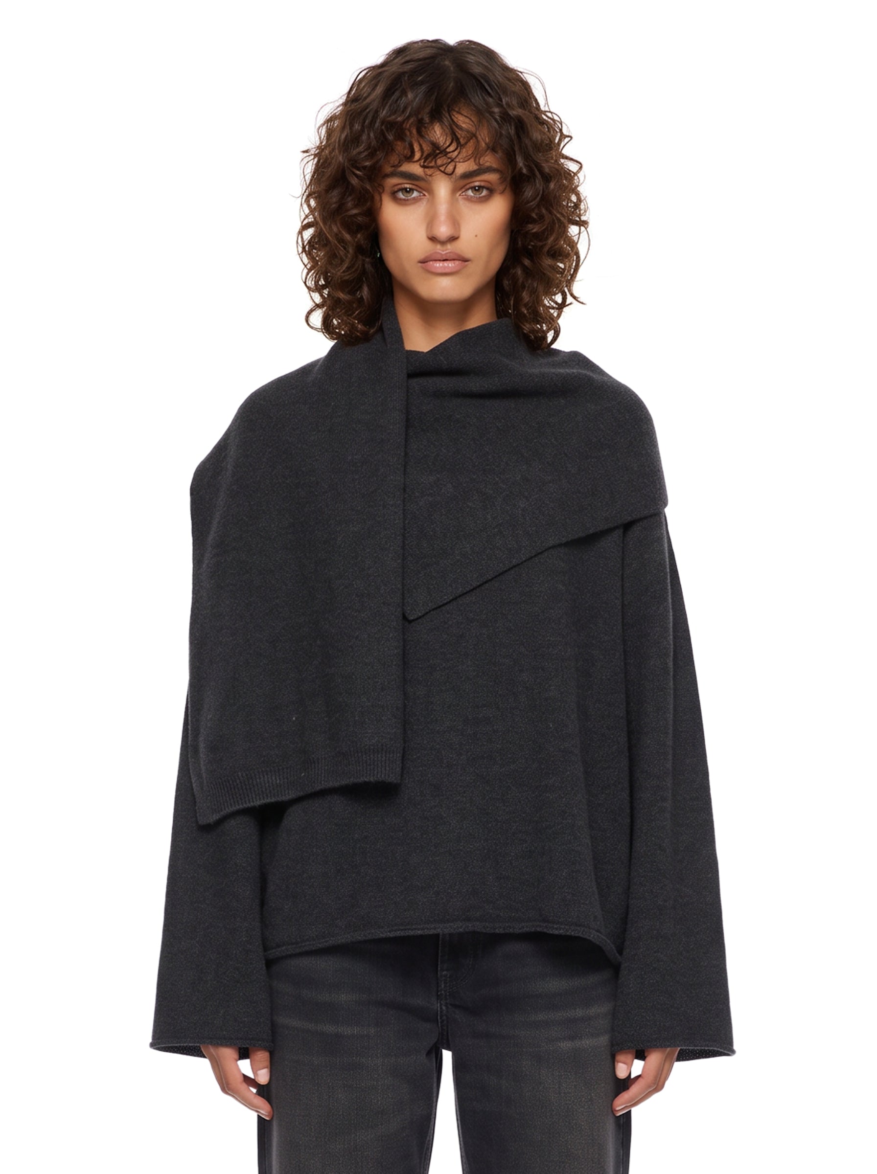 Maglione Frances in grigio antracite 