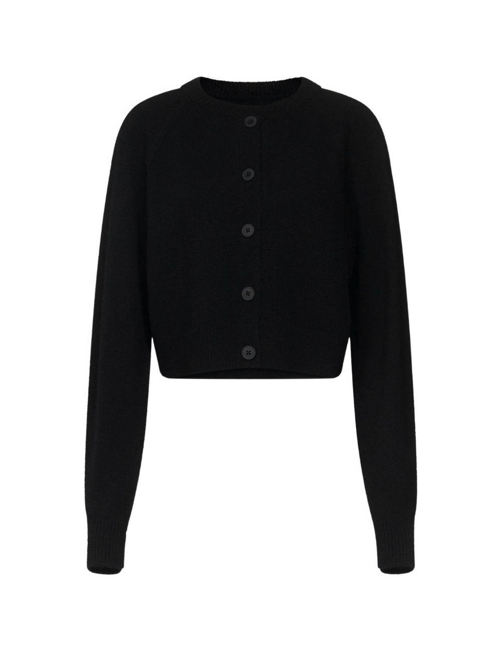 Cardigan crop Heike in nero 