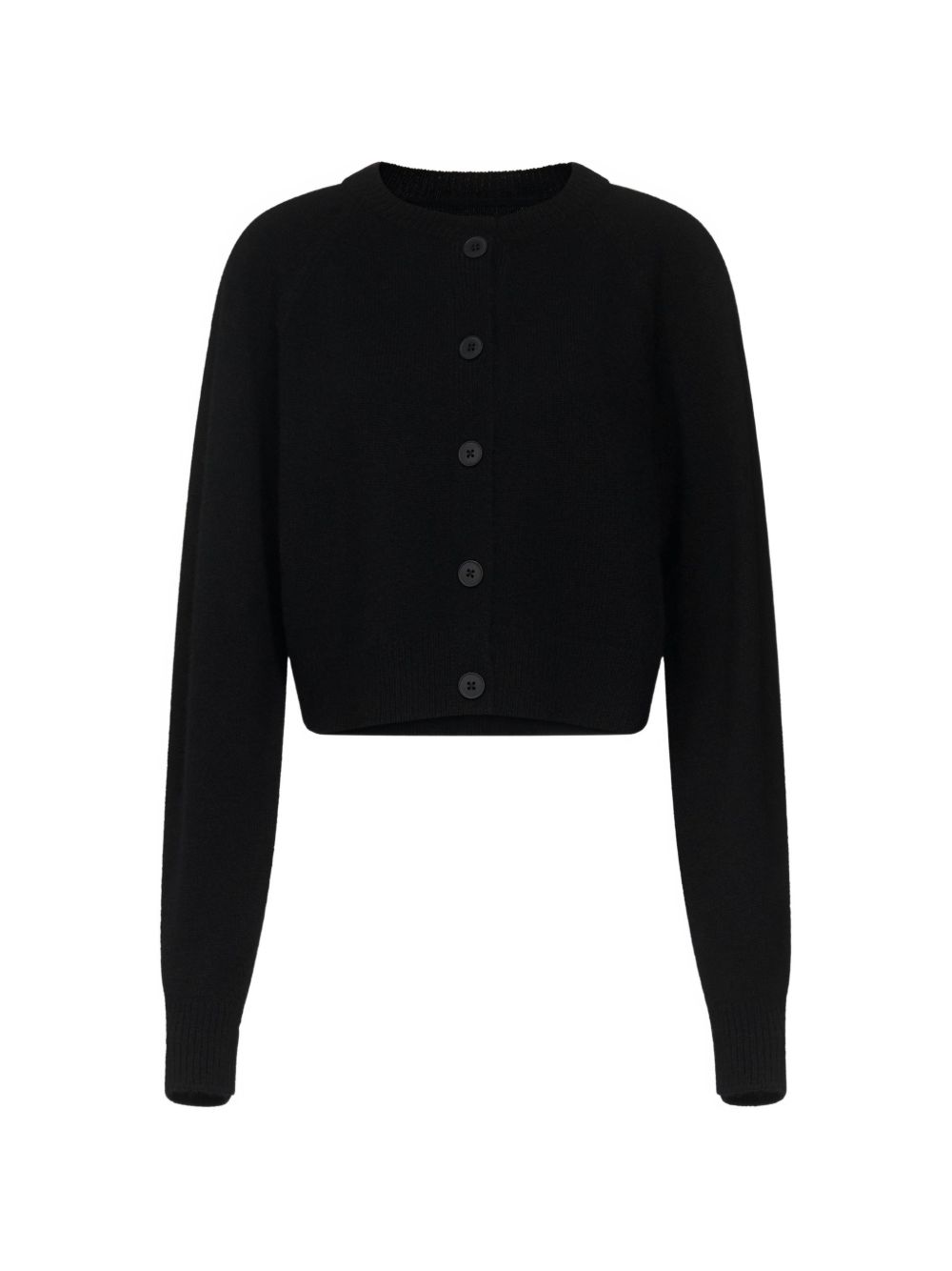 Cardigan crop Heike in nero 