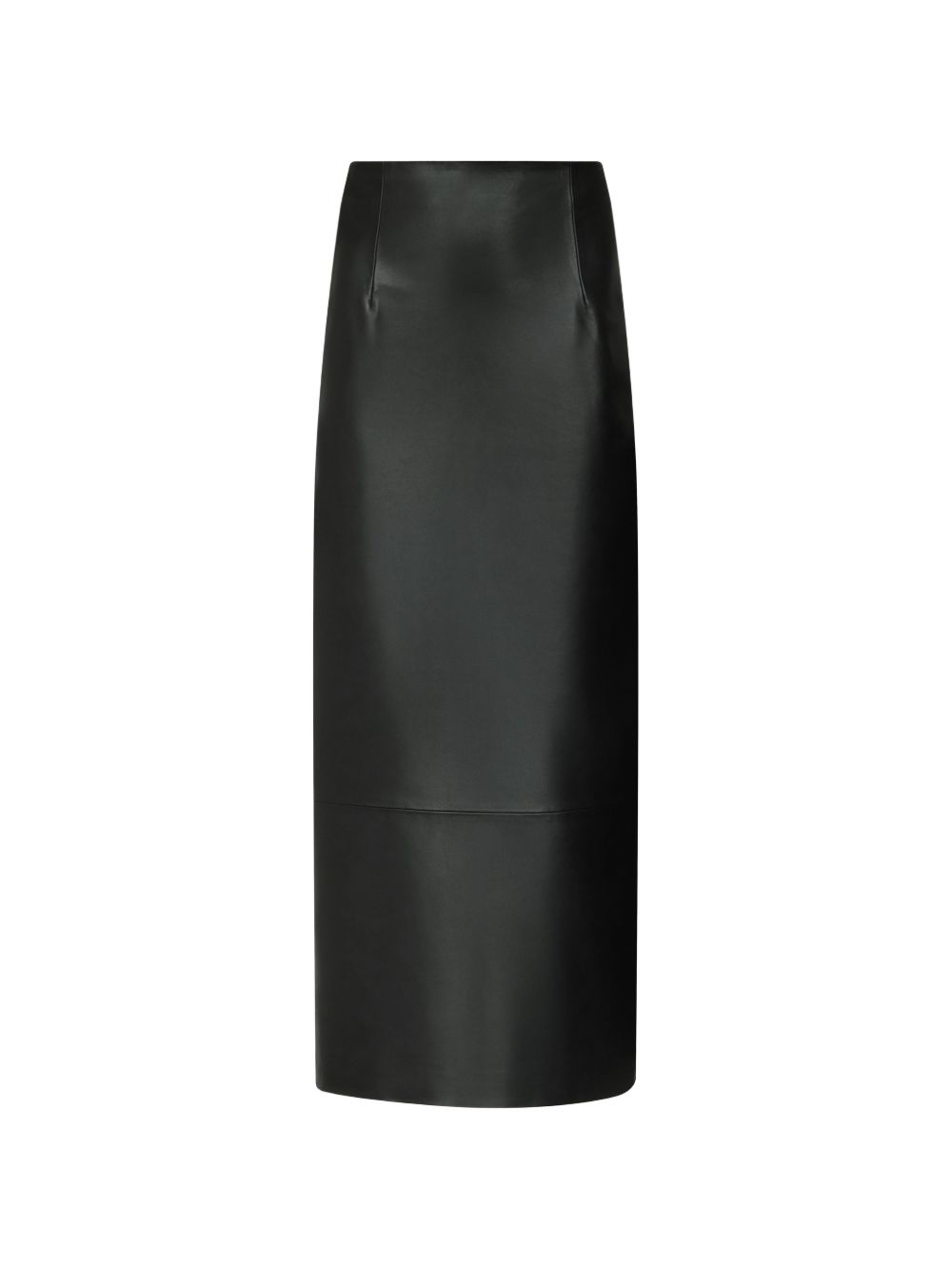 Gonna maxi in pelle Inga in nero 
