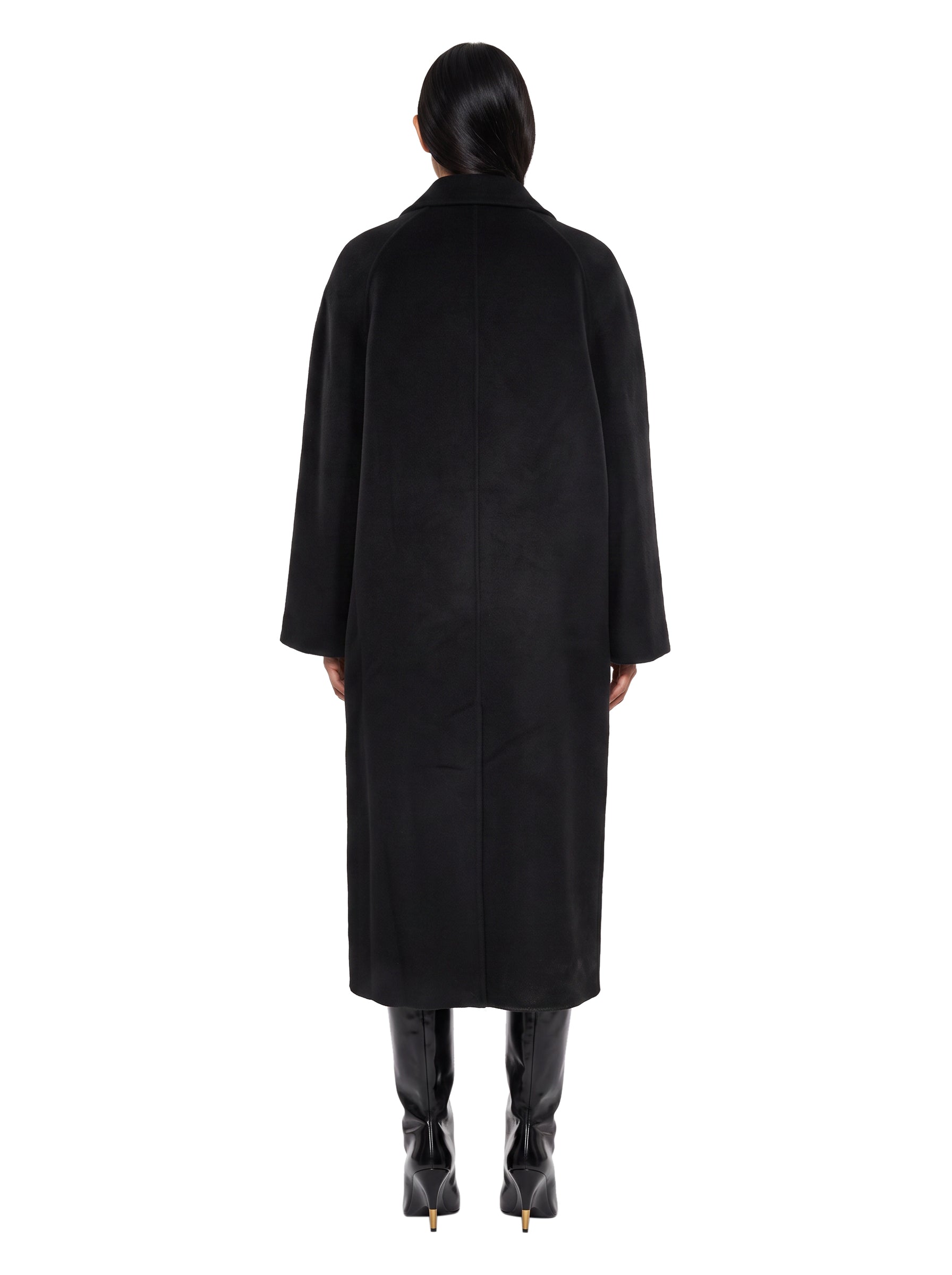 Cappotto Irvin in cashmere nero 