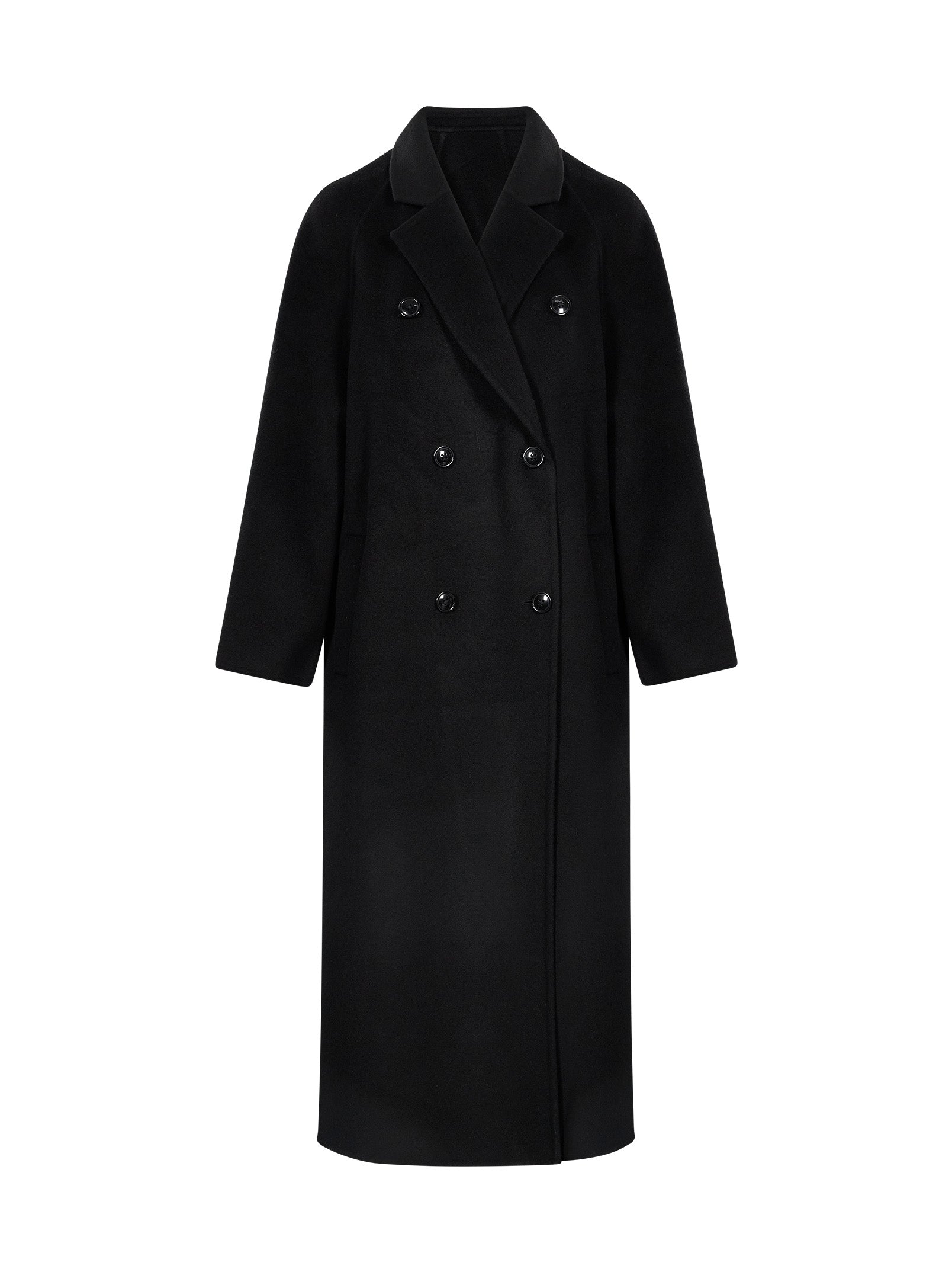 Cappotto Irvin in cashmere nero 
