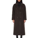 Cappotto Irvin in cashmere marrone 