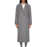 Cappotto Irvin in cashmere grigio 