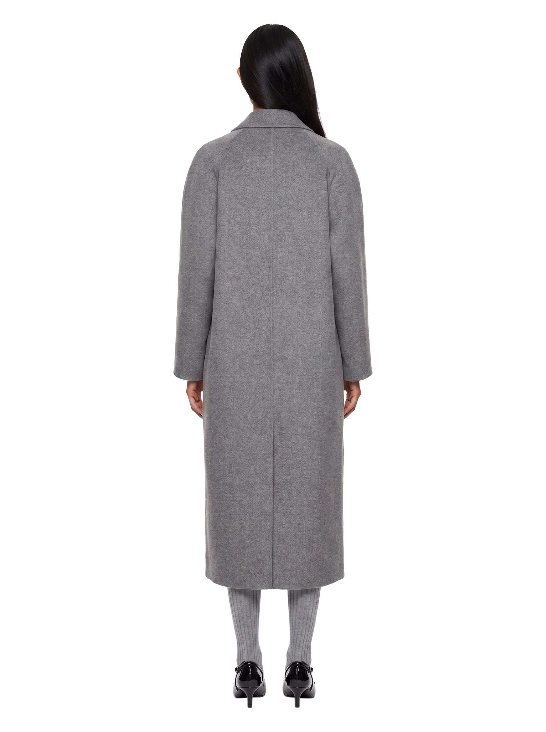 Cappotto Irvin in cashmere grigio 