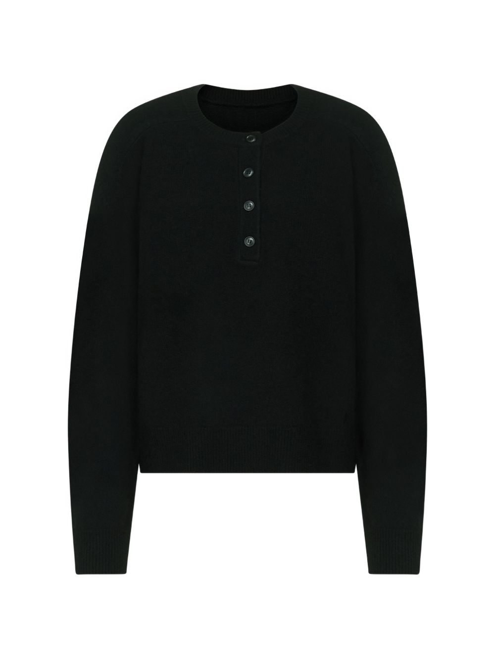 Maglione in cashmere malo in nero 
