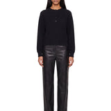 Maglione in cashmere Malo in nero 