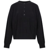 Maglione in cashmere Malo in nero 