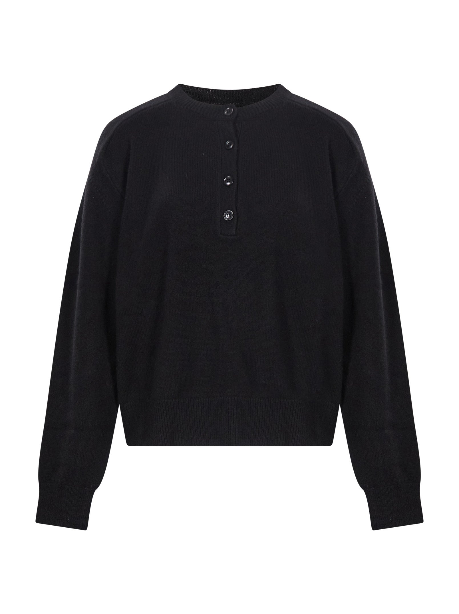 Maglione in cashmere Malo in nero 