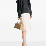 Maglione in cashmere malo in grigio 