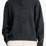 Maglione in cashmere malo in grigio 
