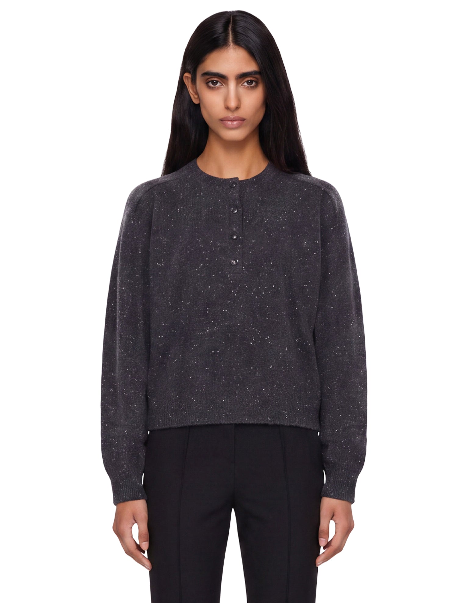 Maglione in cashmere Malo in grigio 