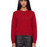 Maglione in cashmere malo in rosso 