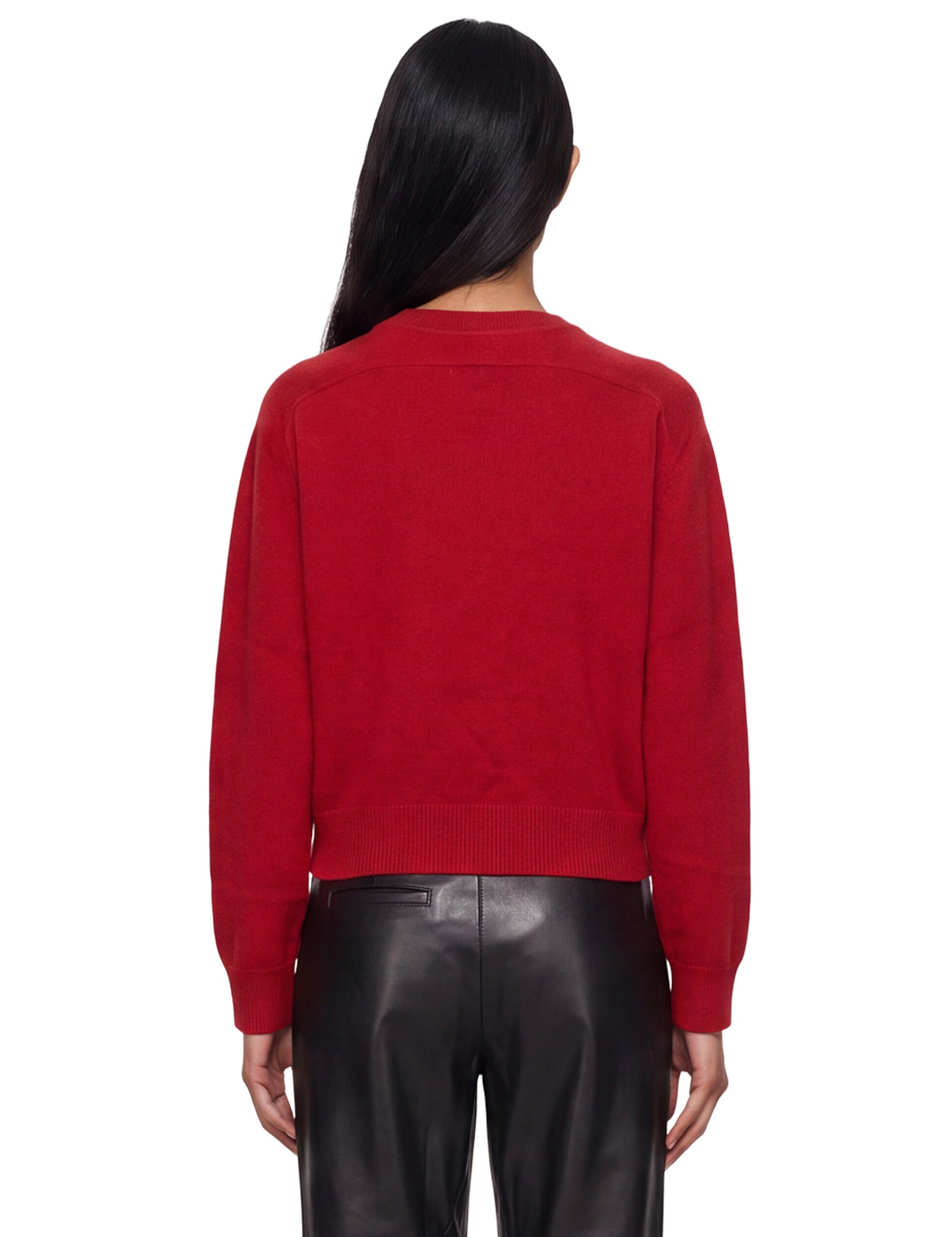 Maglione in cashmere malo in rosso 