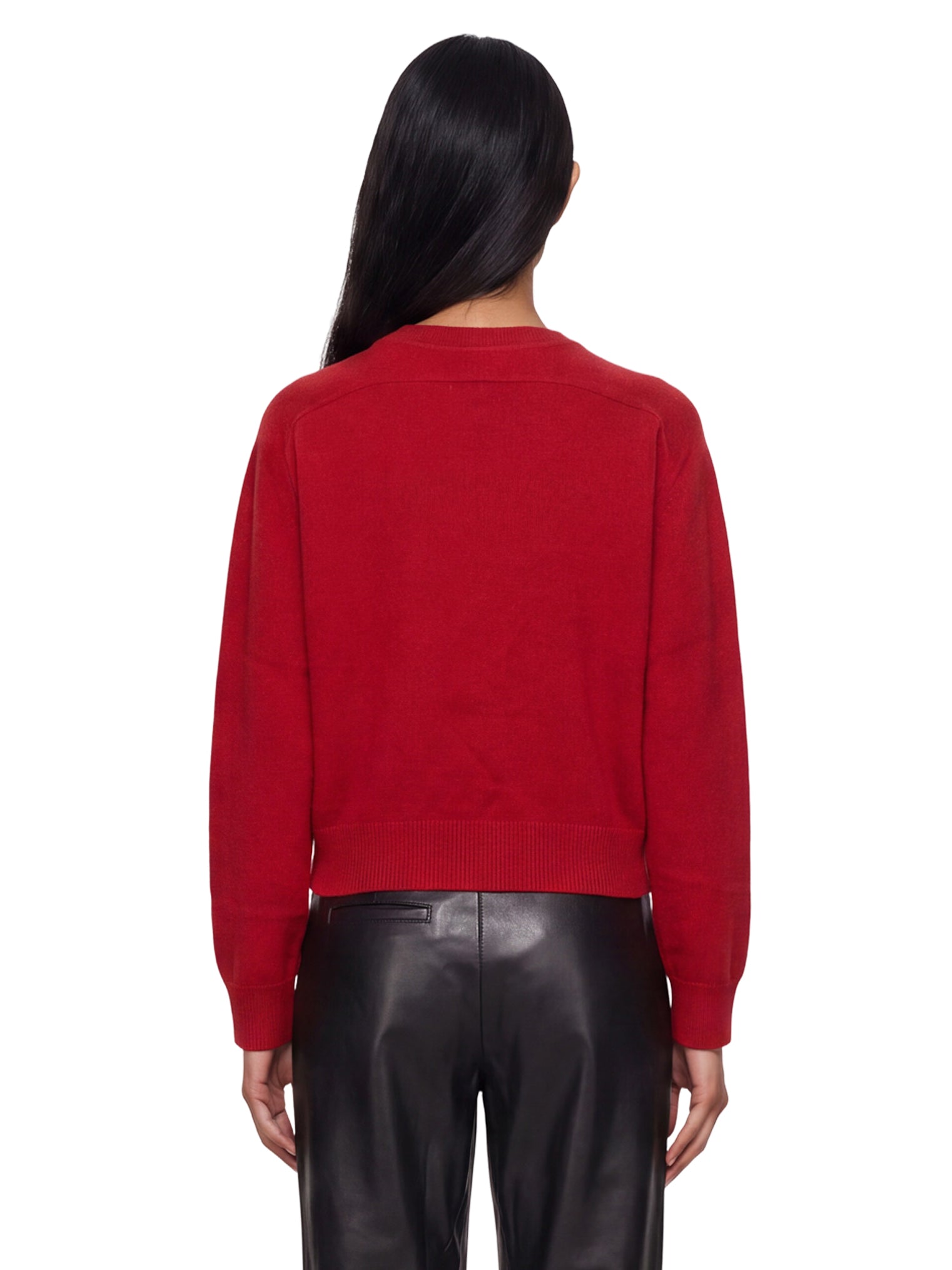 Maglione in cashmere malo in rosso 
