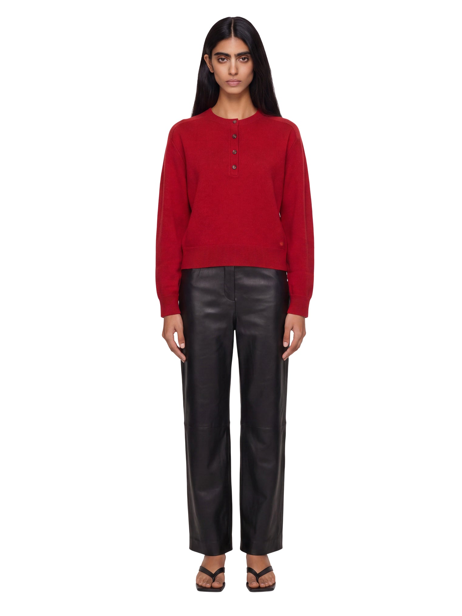 Maglione in cashmere malo in rosso 