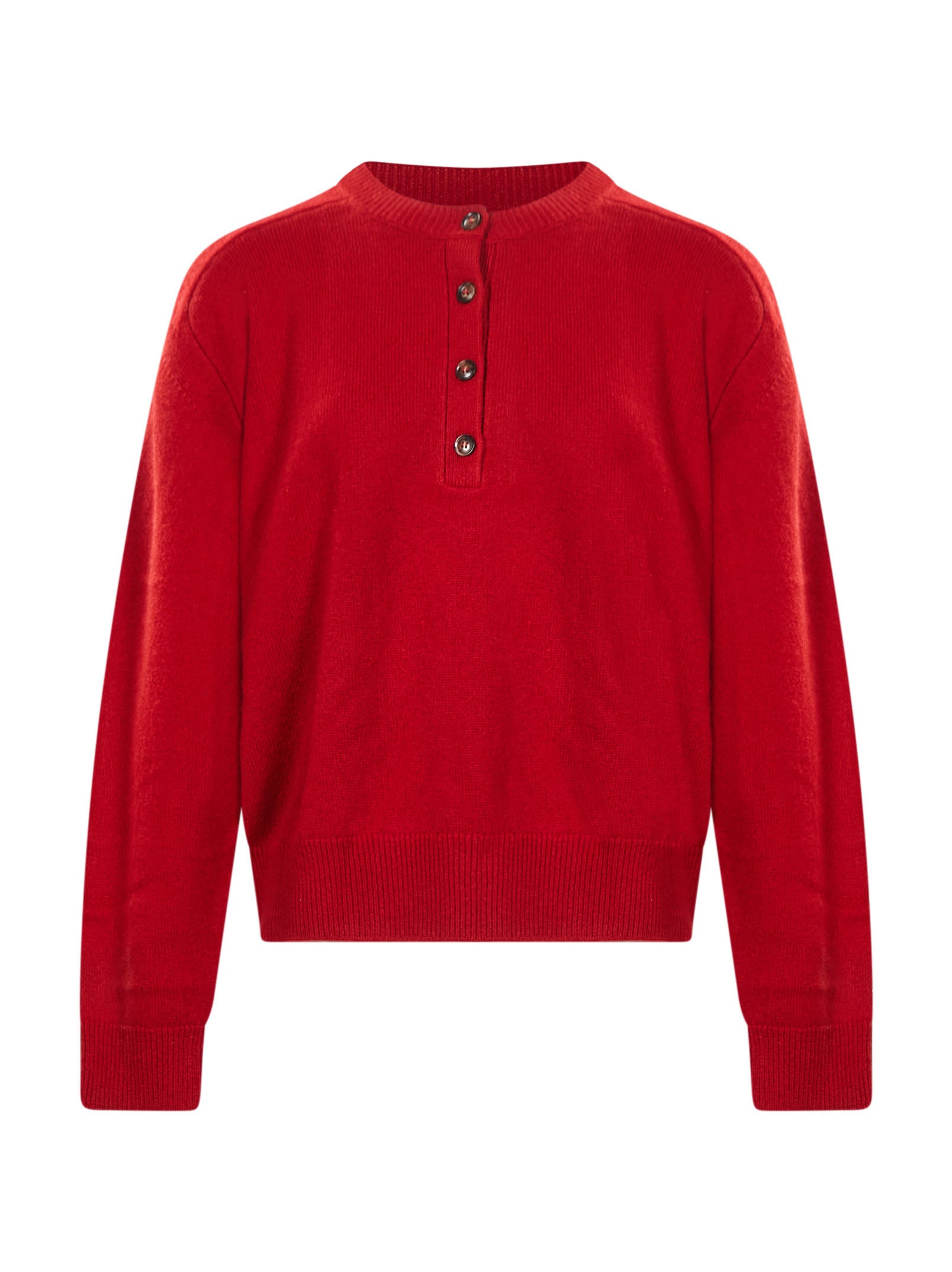 Maglione in cashmere Malo in rosso 