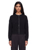 Nicola cardigan with contrasting black trim