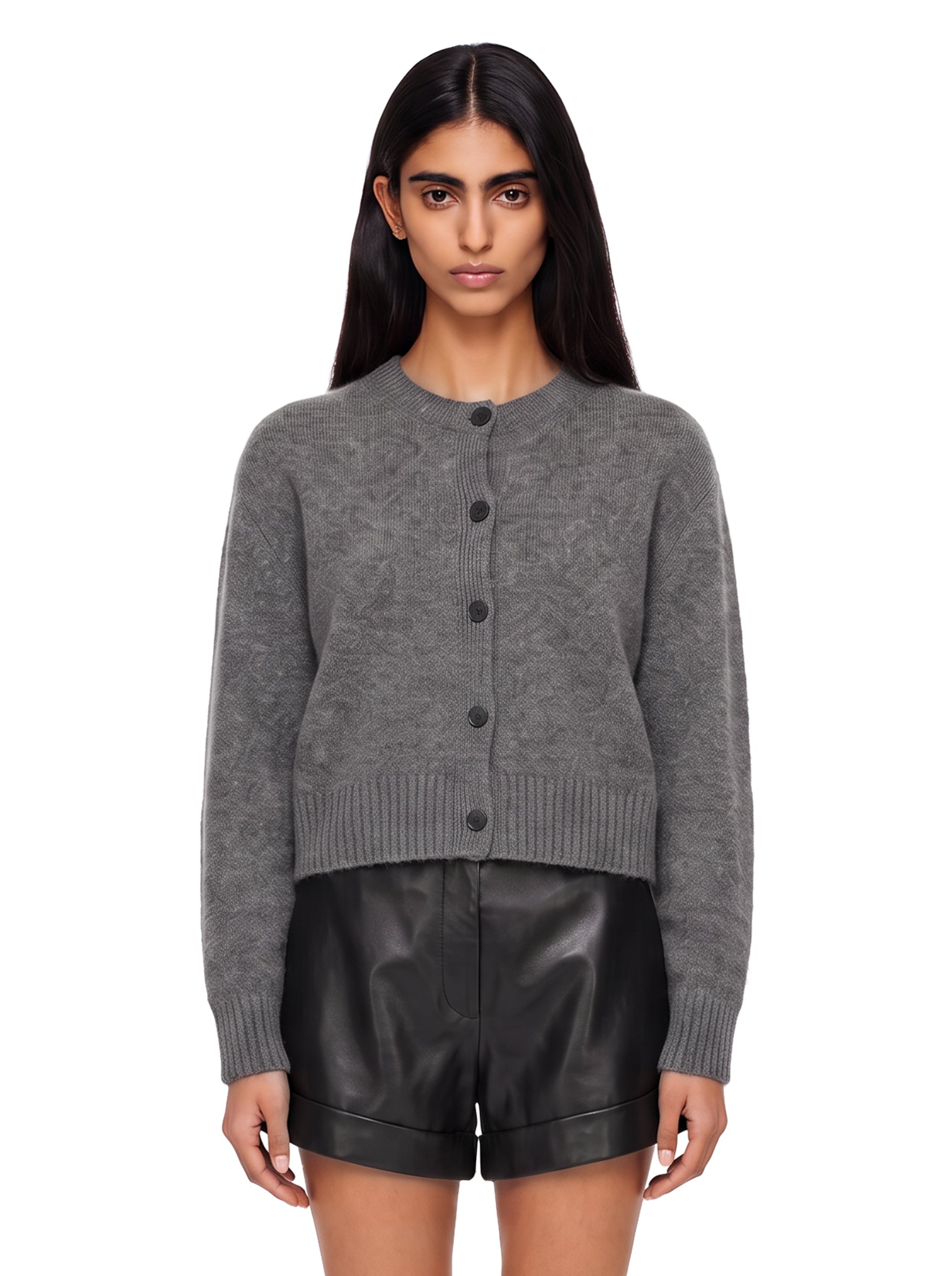 Cardigan Remus in grigio 