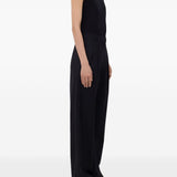 Pantaloni svasati sbiru in nero 