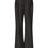 Pantaloni svasati sbiru in nero 